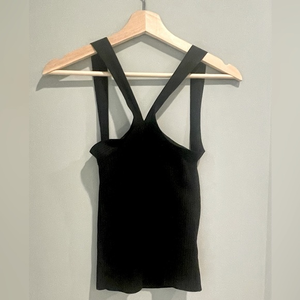 Topshop Ribbed Fitted‎ Tank- Size 2
